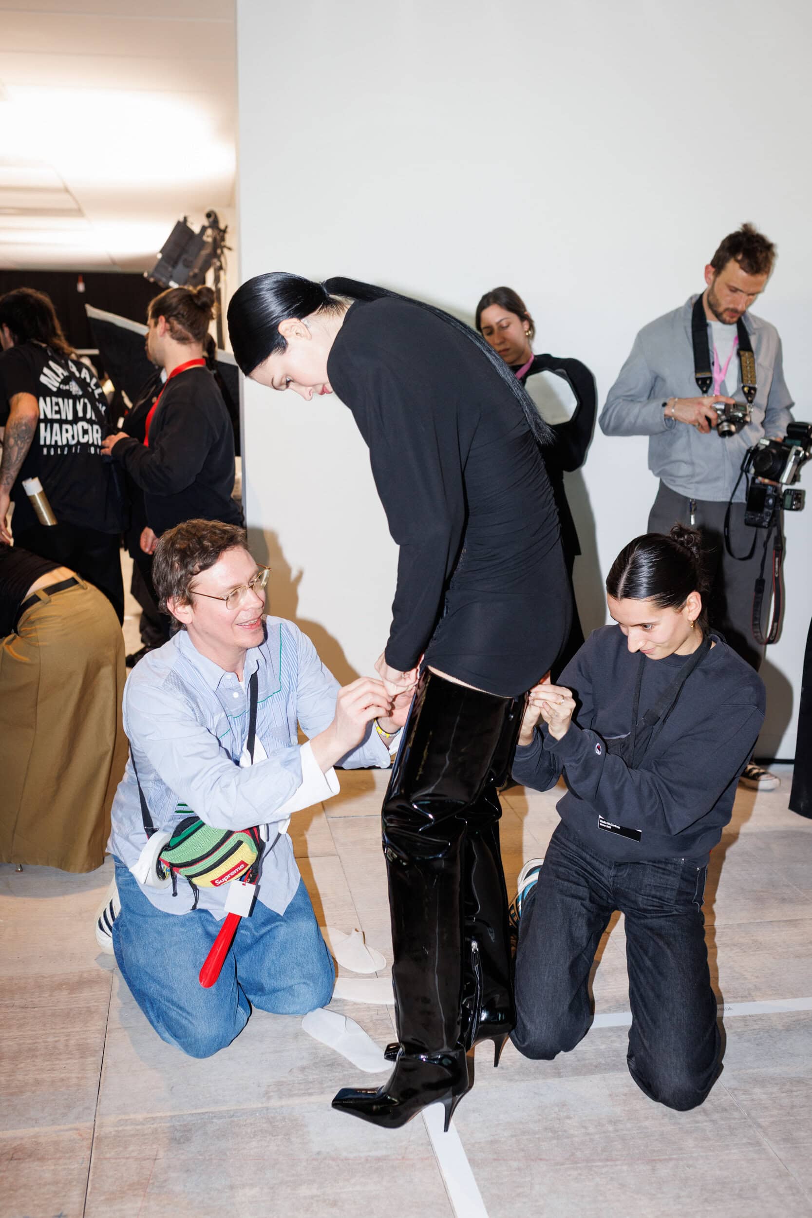 Stella Mccartney Fall 2025 Fashion Show Backstage