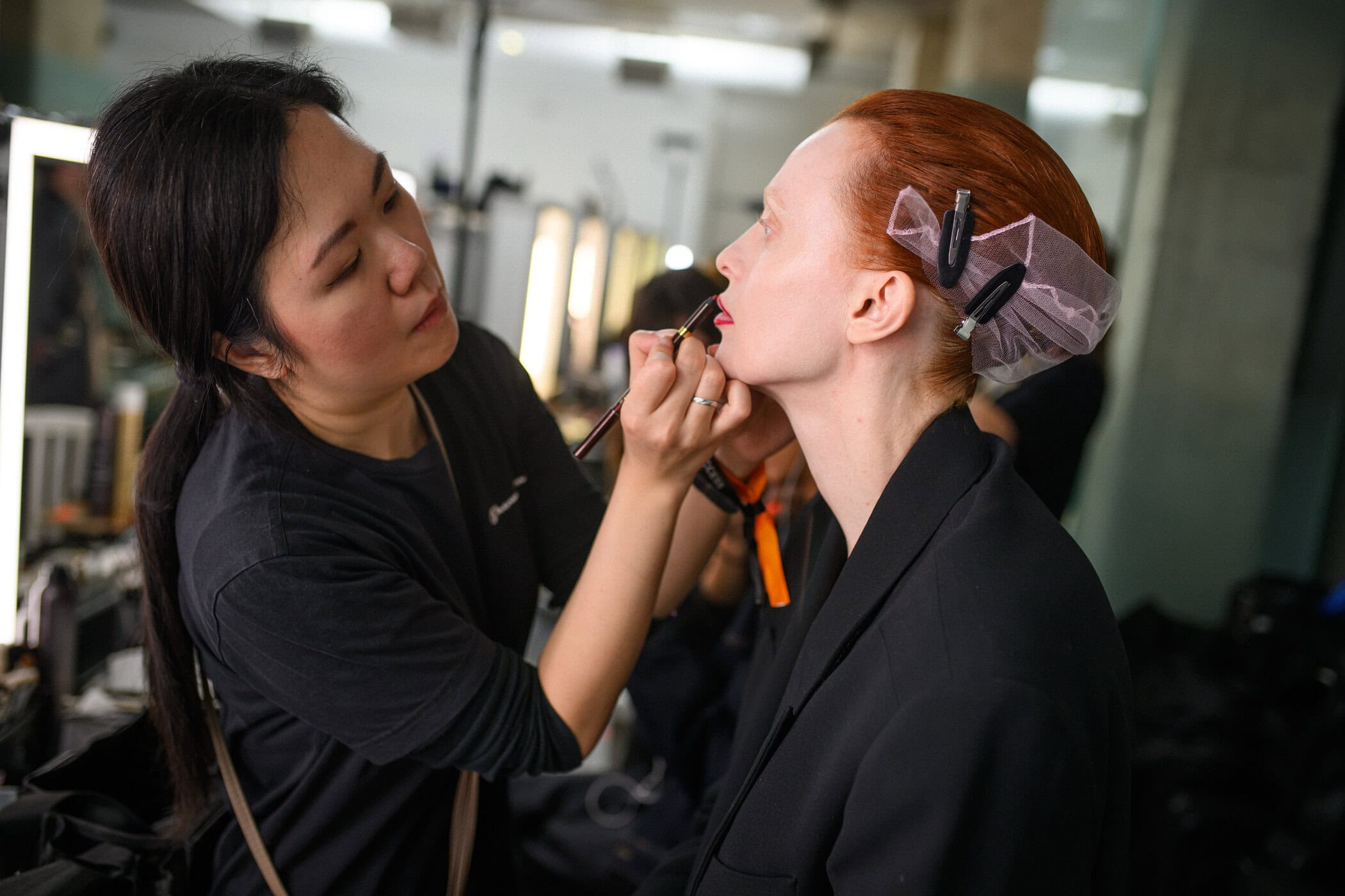 Tom Ford Fall 2025 Fashion Show Backstage