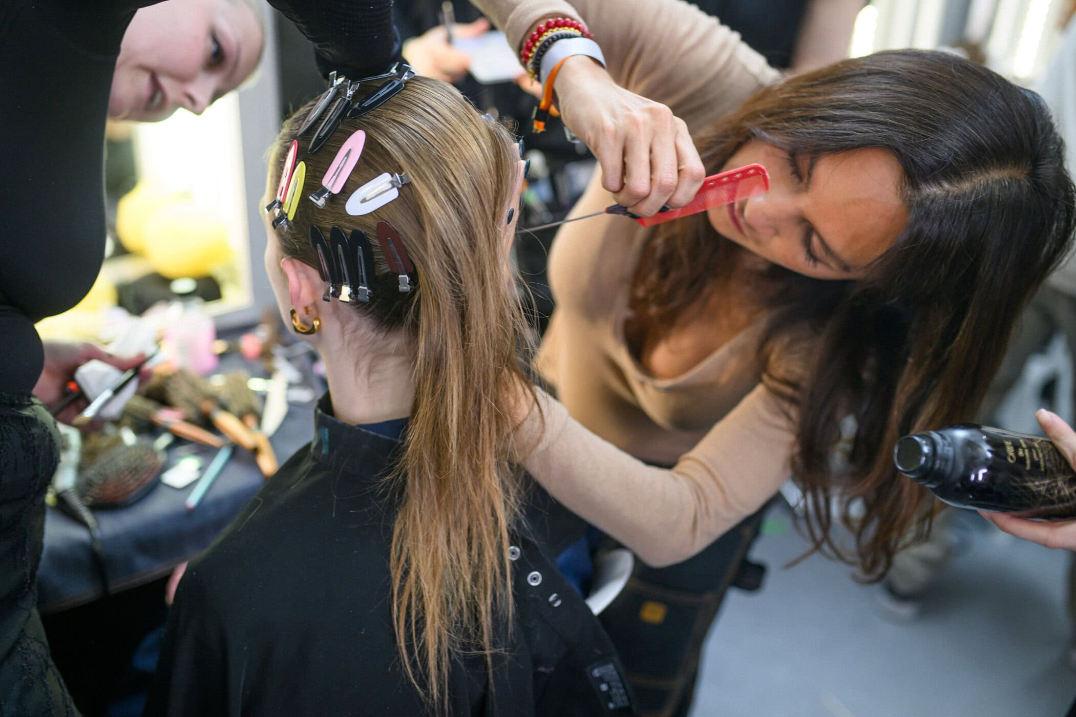 Tom Ford Fall 2025 Fashion Show Backstage