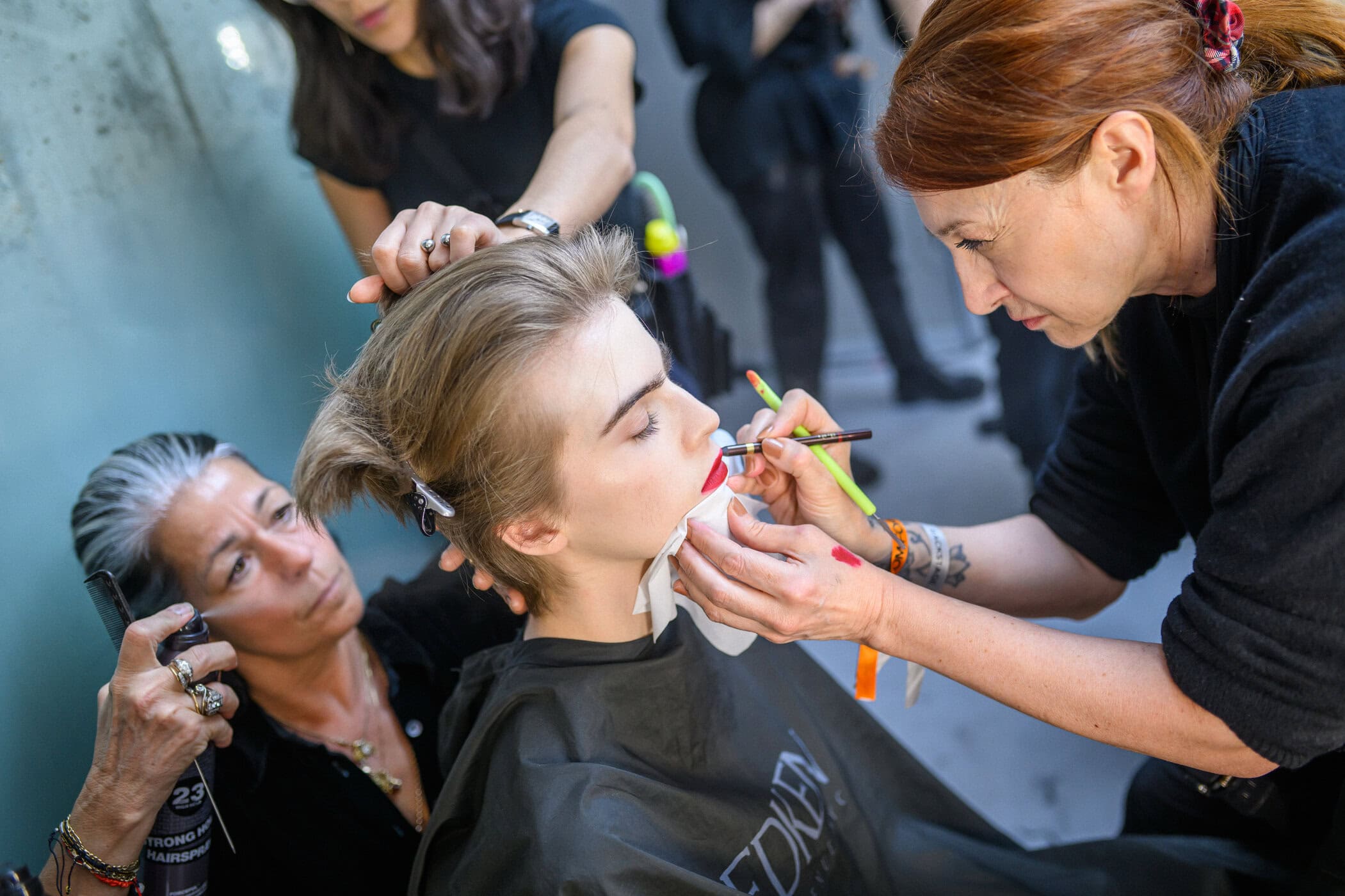 Tom Ford Fall 2025 Fashion Show Backstage