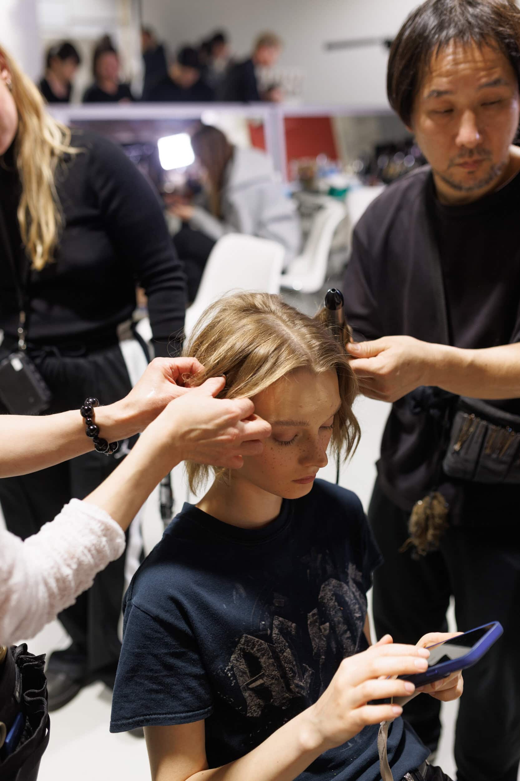 Ujoh Fall 2025 Fashion Show Backstage