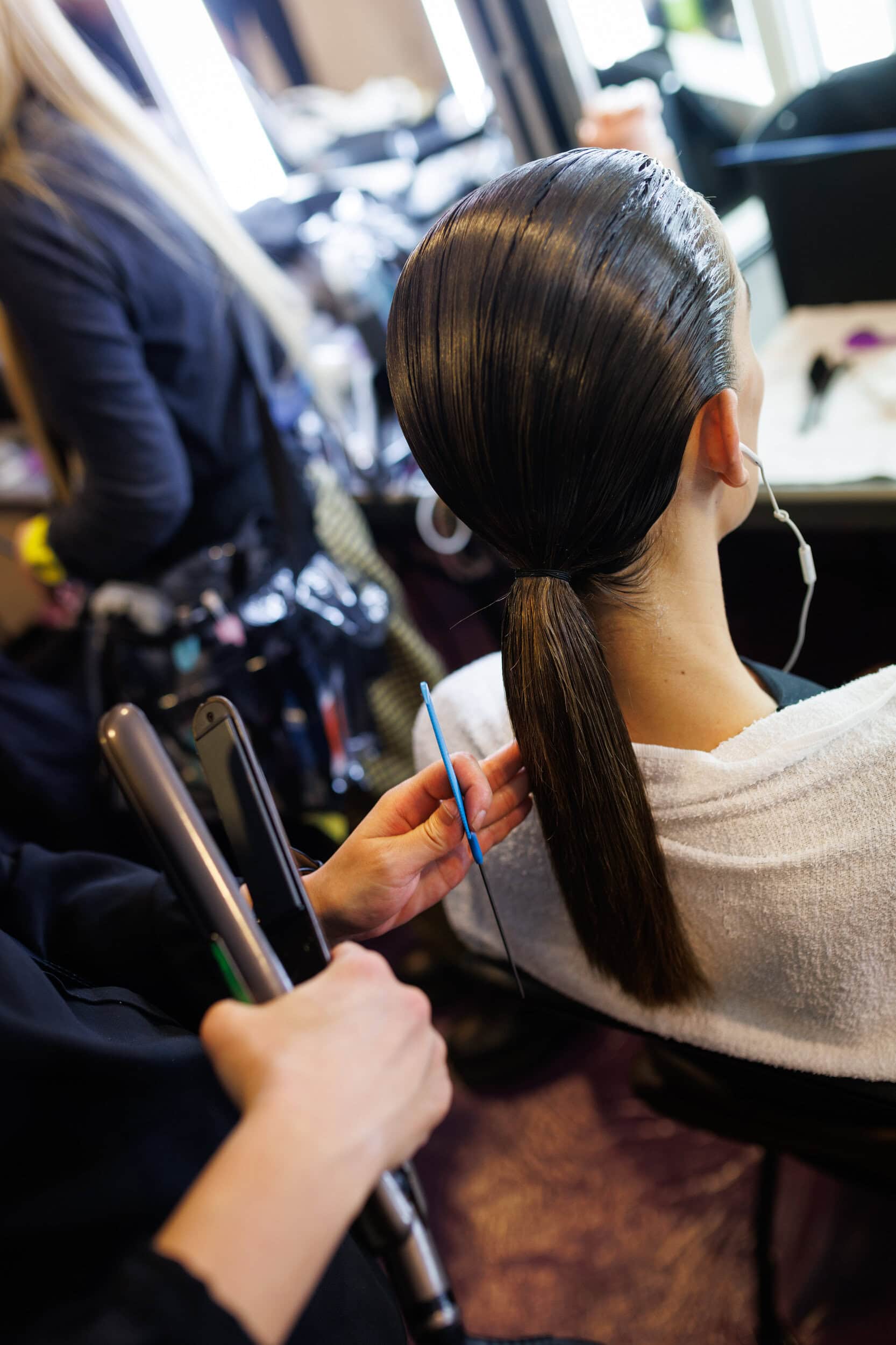 Uma Wang Fall 2025 Fashion Show Backstage