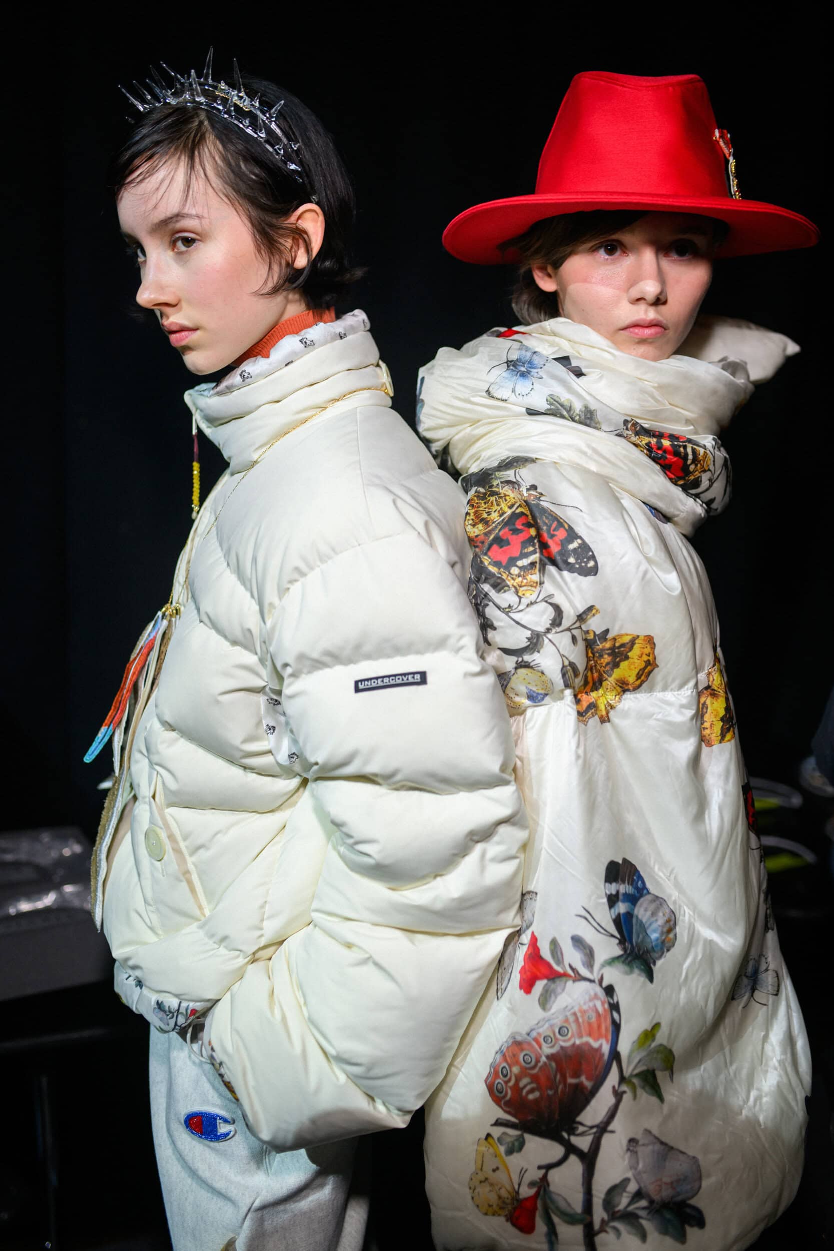 Undercover Fall 2025 Fashion Show Backstage