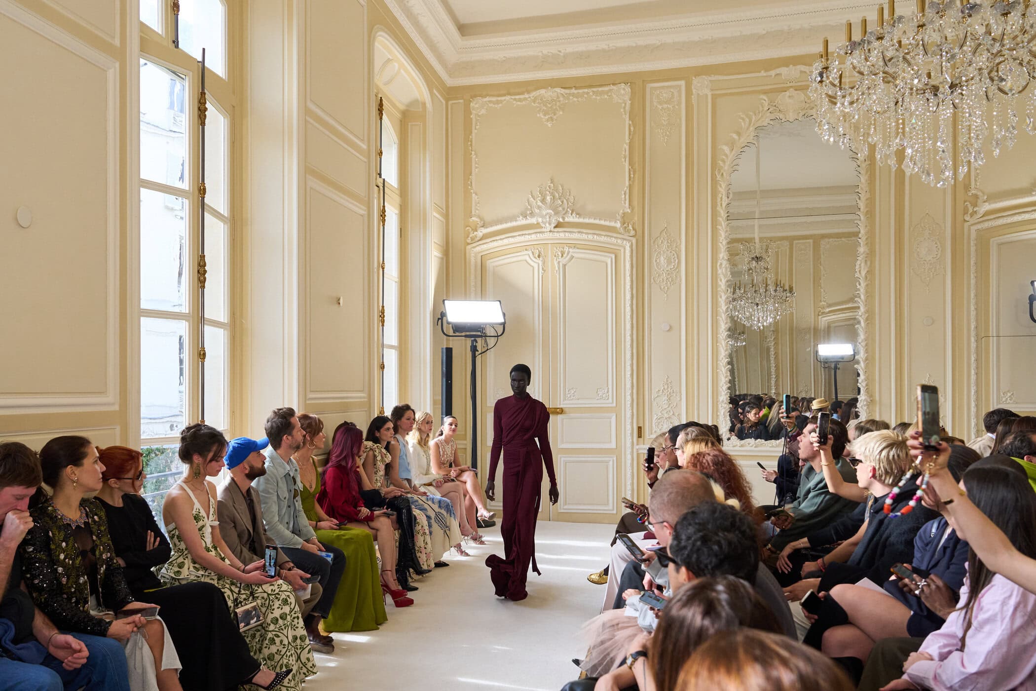 Giambattista Valli Fall 2025 Fashion Show Atmosphere