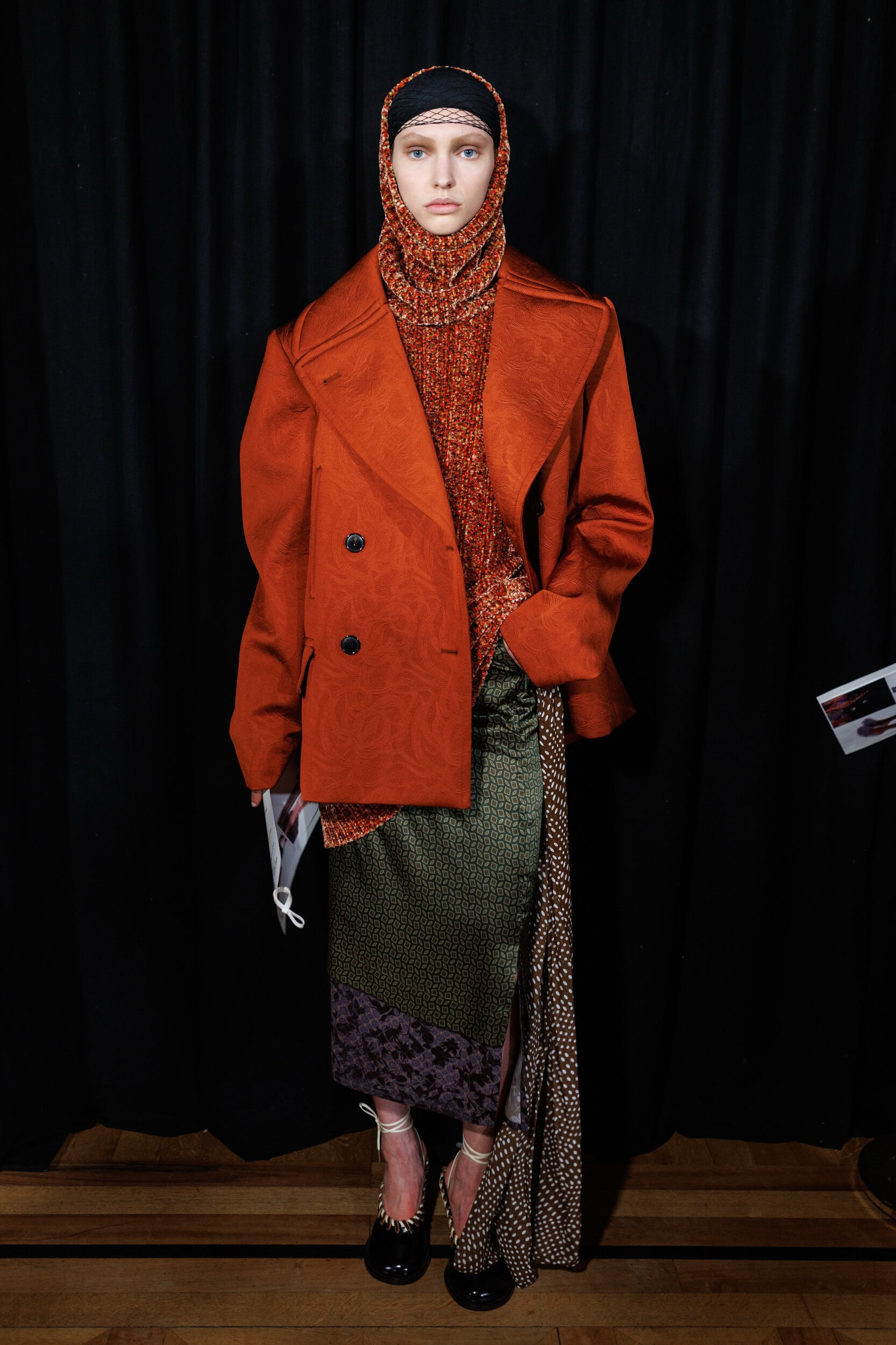 Dries Van Noten Fall 2025 Fashion Show Backstage