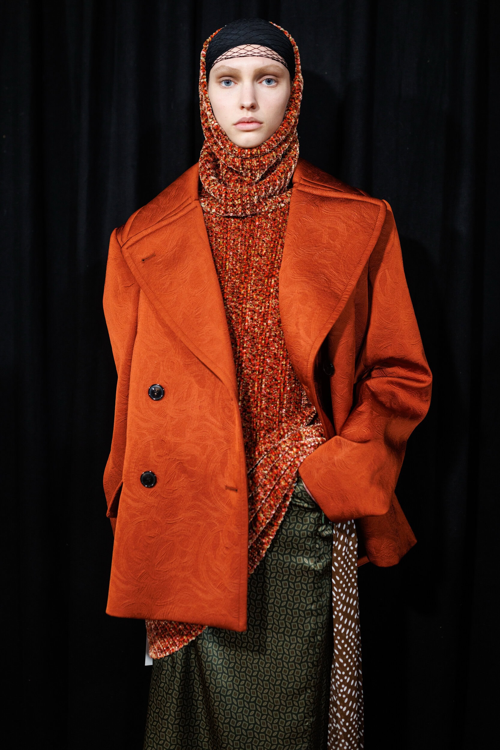 Dries Van Noten Fall 2025 Fashion Show Backstage