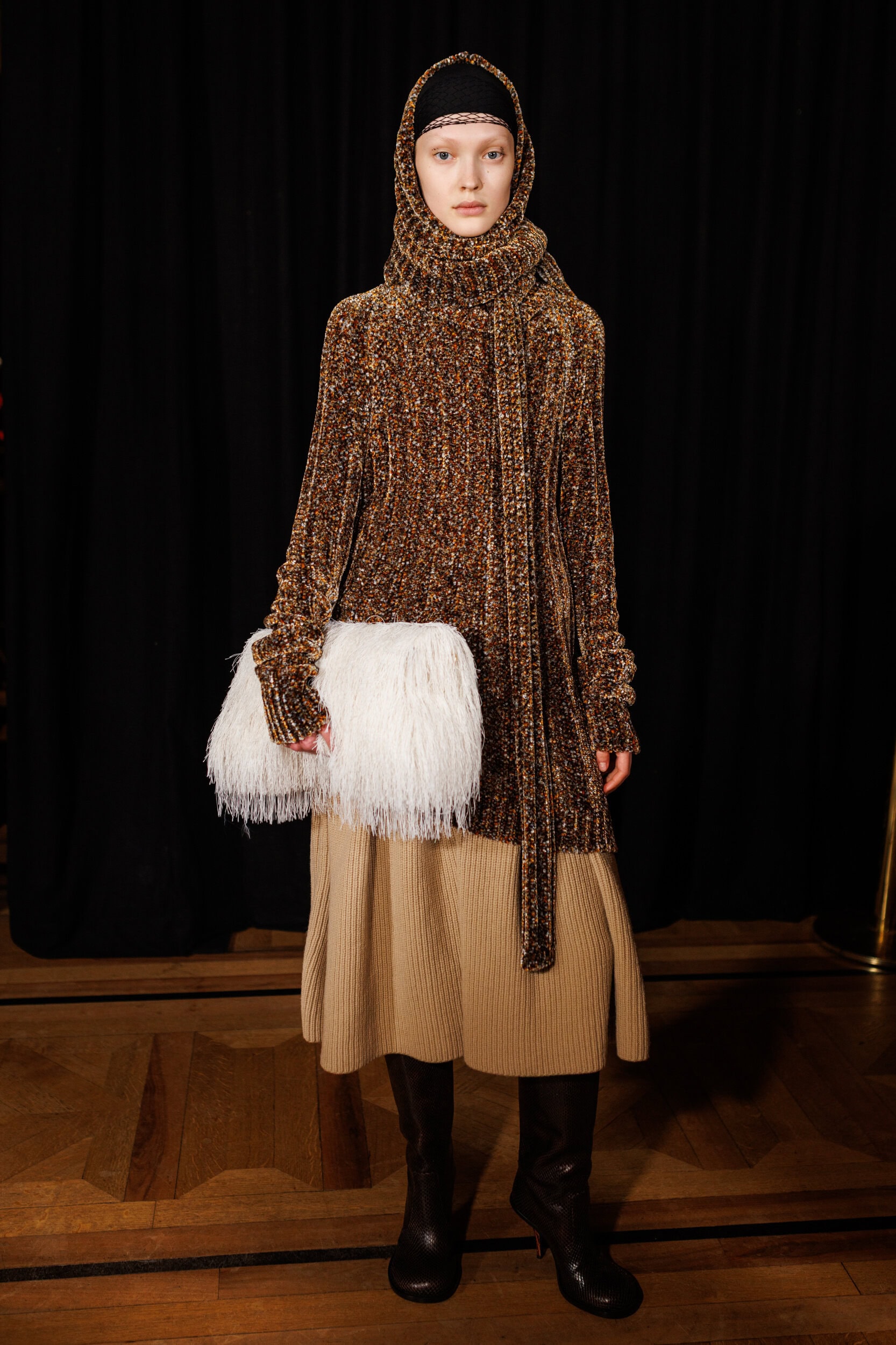 Dries Van Noten Fall 2025 Fashion Show Backstage