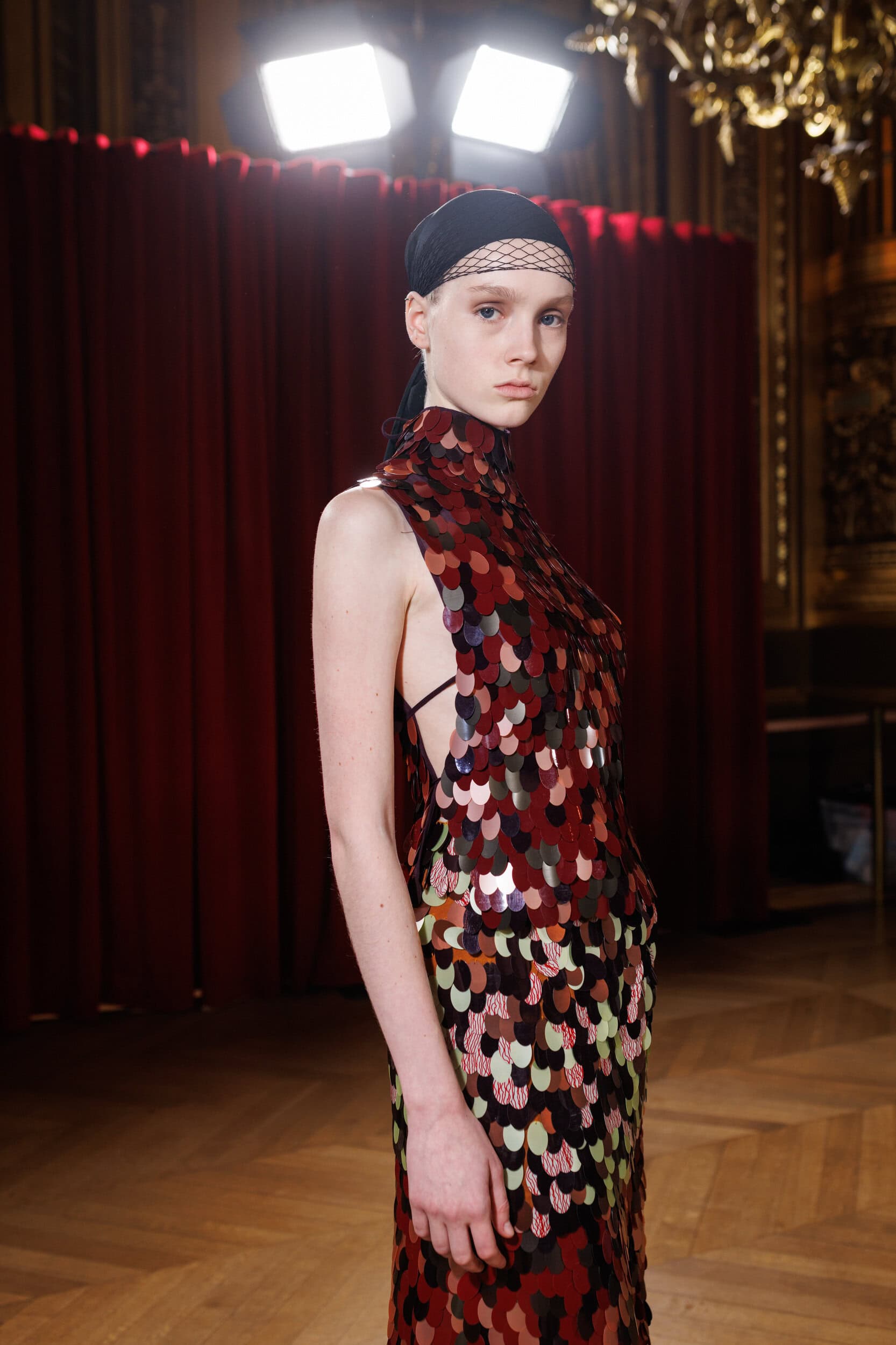 Dries Van Noten Fall 2025 Fashion Show Backstage