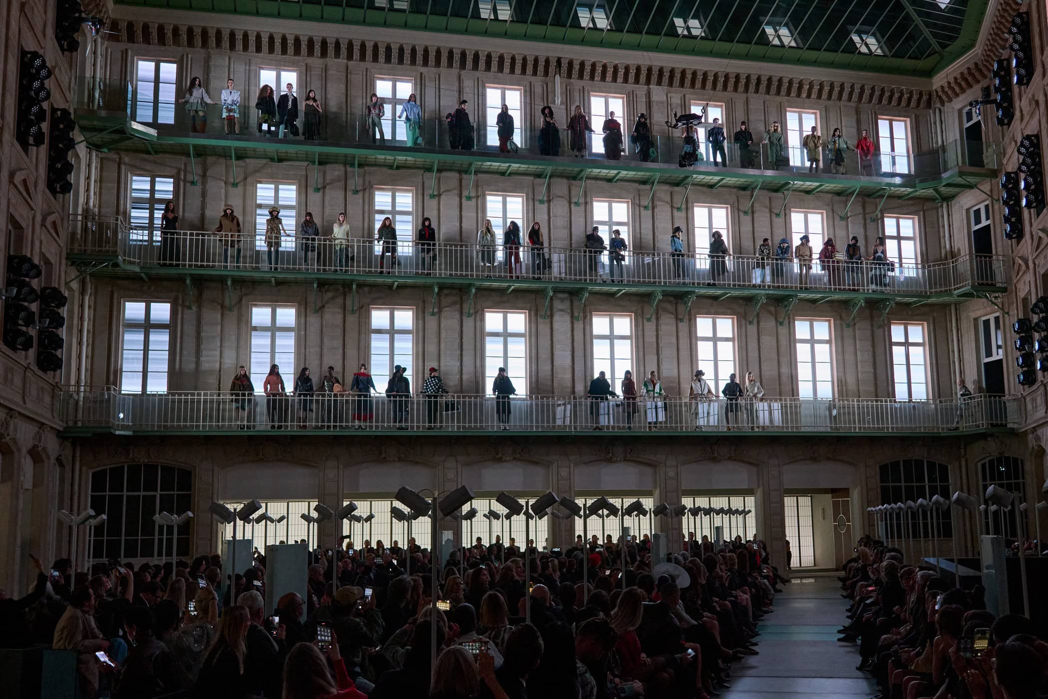 Louis Vuitton Fall 2025 Fashion Show Atmosphere