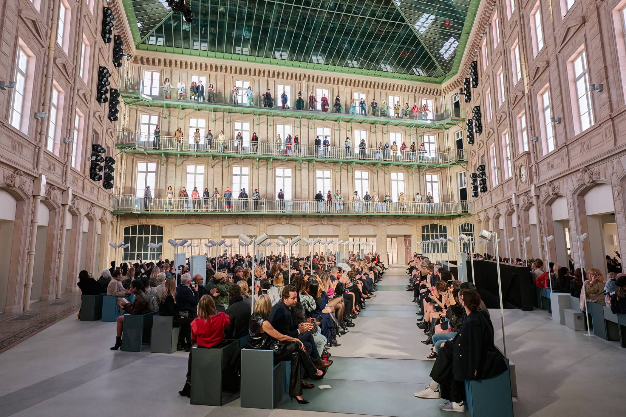 Louis Vuitton Fall 2025 Fashion Show Atmosphere