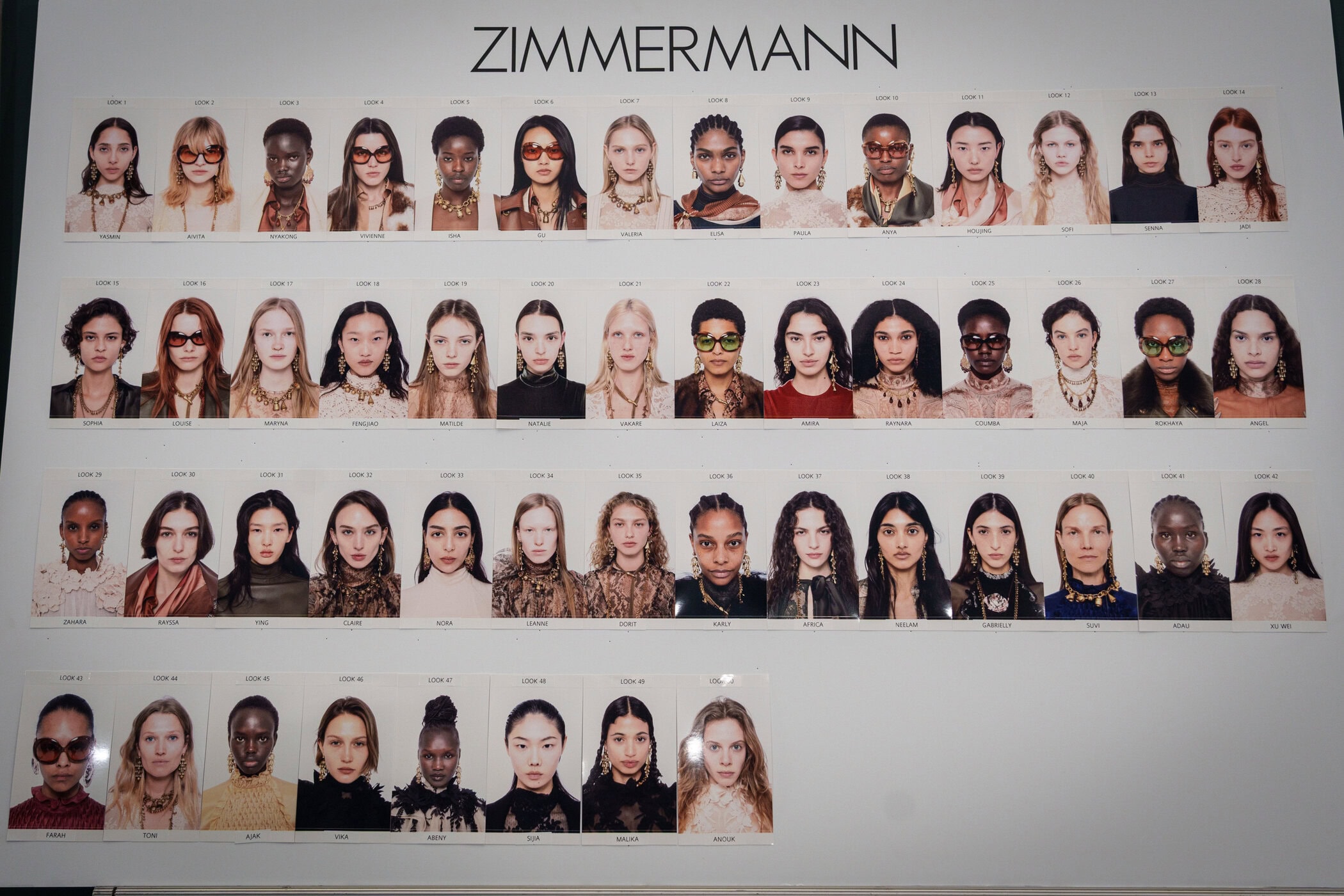 Zimmermann Fall 2025 Fashion Show Backstage