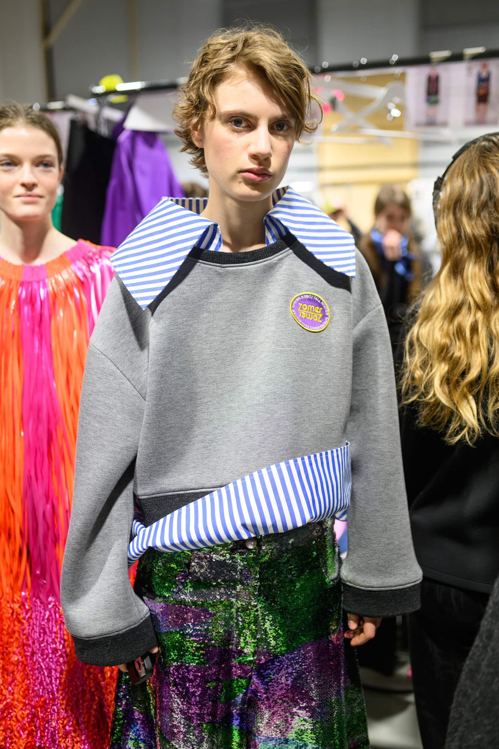 Zomer Fall 2025 Fashion Show Backstage