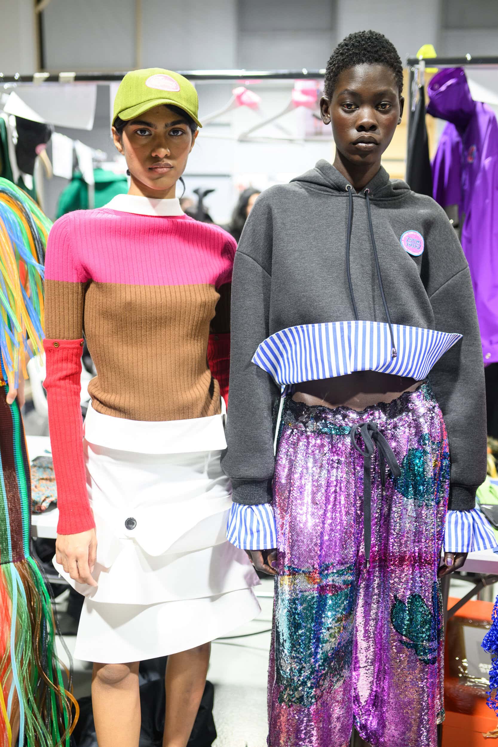 Zomer Fall 2025 Fashion Show Backstage