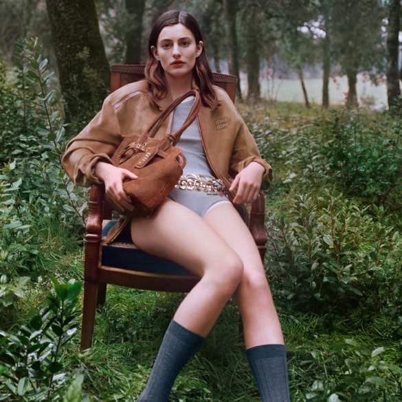 Miu Miu L’Eté 2025 Fashion Ad Campaign