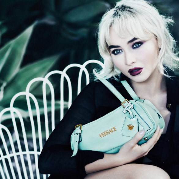 Versace’s La Vacanza 2025 Ad Campaign With Photographer Carlijn Jacobs Starring Sabrina Carpenter