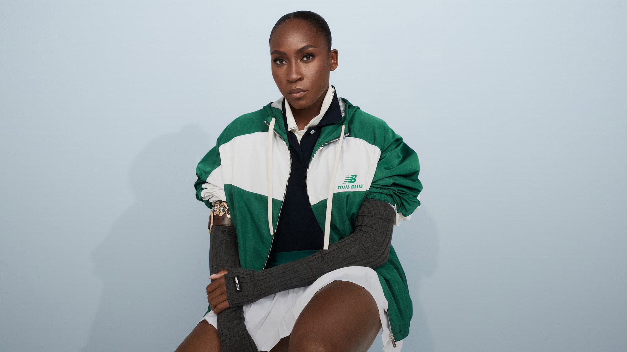 New Balance and Miu Miu Reunite for American Tennis Champion Coco Gauff