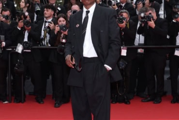 A$AP Rocky in Saint Laurent at 78th Cannes Film Festival