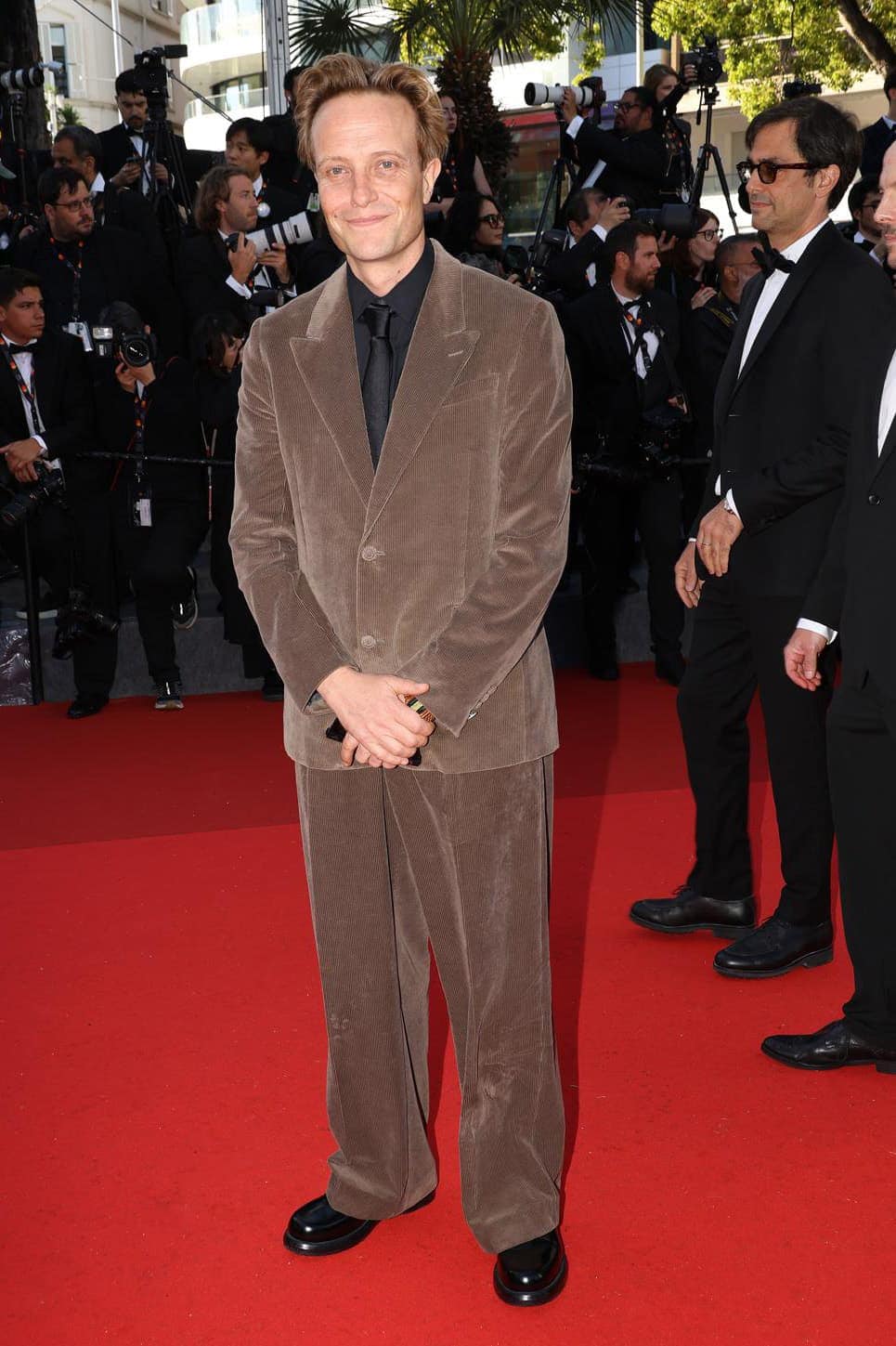 August Diehl in Dior at 78th Cannes Film Festival