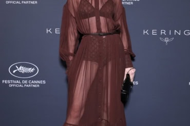 Davika Hoorne in Gucci at 2025 Kering Women In Motion Awards at 78th Cannes Film Festival