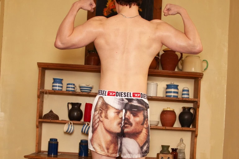 Diesel Unveils Pride Capsule Featuring Art by Tom of Finland