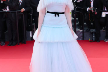 Elle Fanning in Chanel at 78th Cannes Film Festival