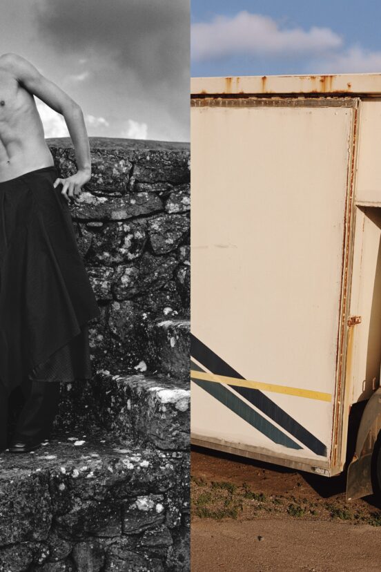 Emporio Armani x Our Legacy Work Shop Spring 2025 Ad Campaign