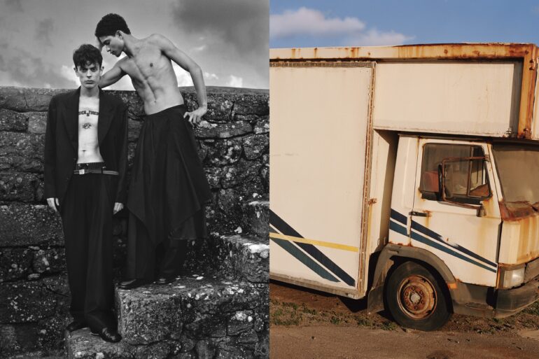 Emporio Armani x Our Legacy Work Shop Spring 2025 Ad Campaign