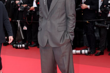Finnegan Oldfield in Dior at the 78th Cannes Film Festival