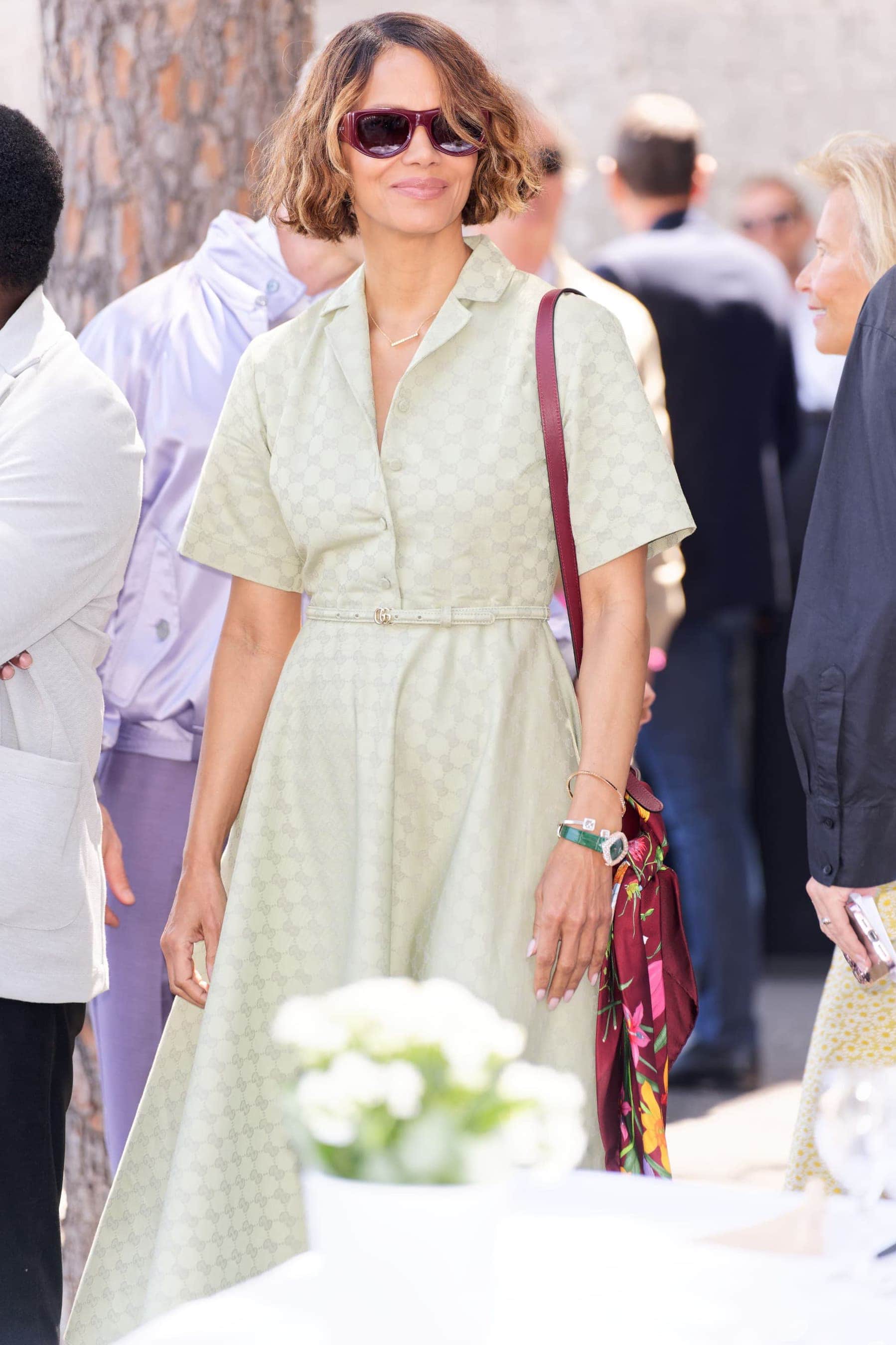 Halle Berry​ in Gucci at 78th Cannes Film Festival