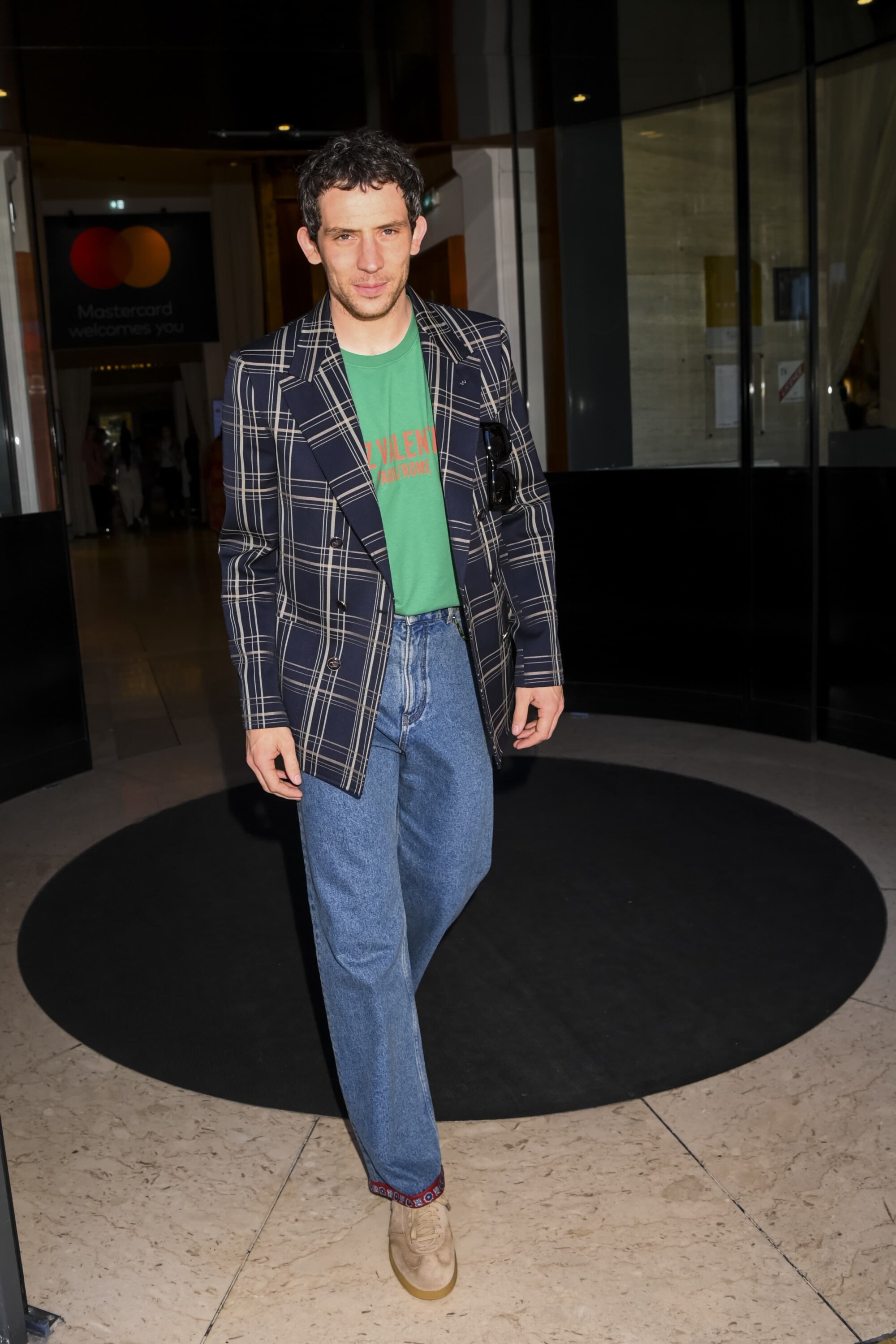 Josh O’Connor in Valentino at 78th Cannes Film Festival