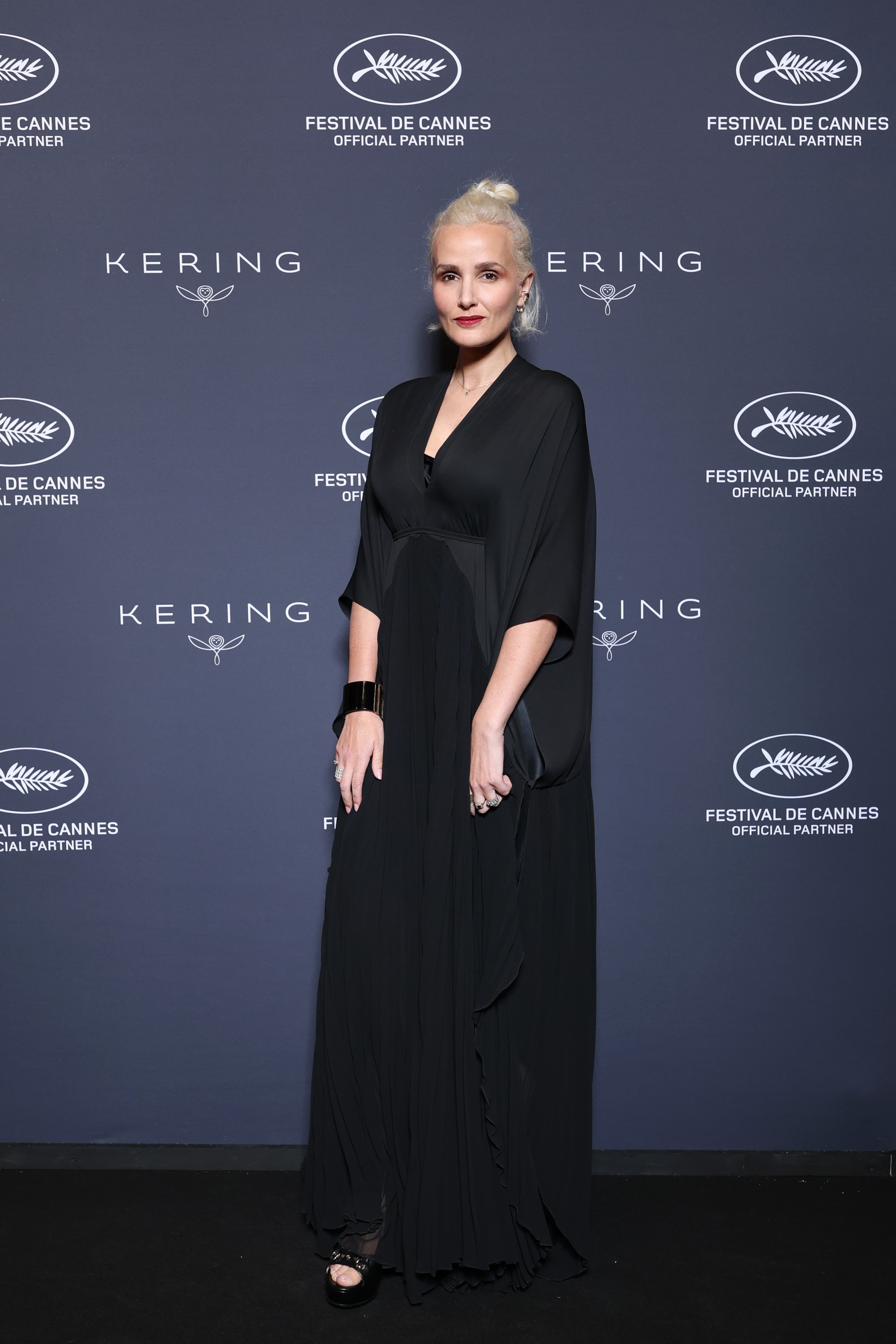 Julie Ducournau in Gucci at 2025 Kering Women In Motion Awards at 78th Cannes Film Festival