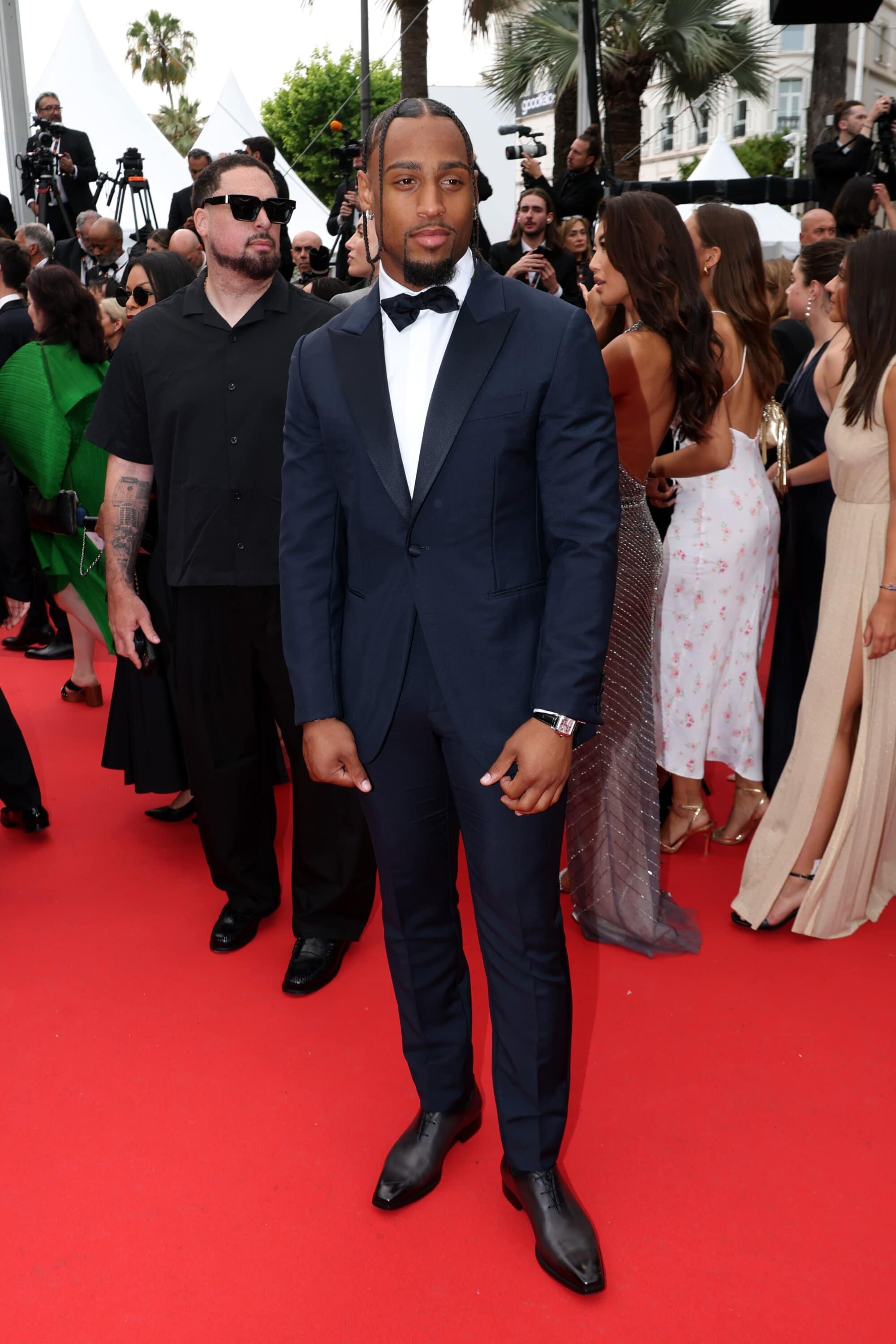 Kyler Gordon in Berluti at the 78th Cannes Film Festival