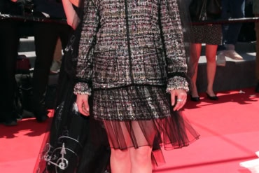 Lena Urzendowsky in Chanel at 78th Cannes Film Festival