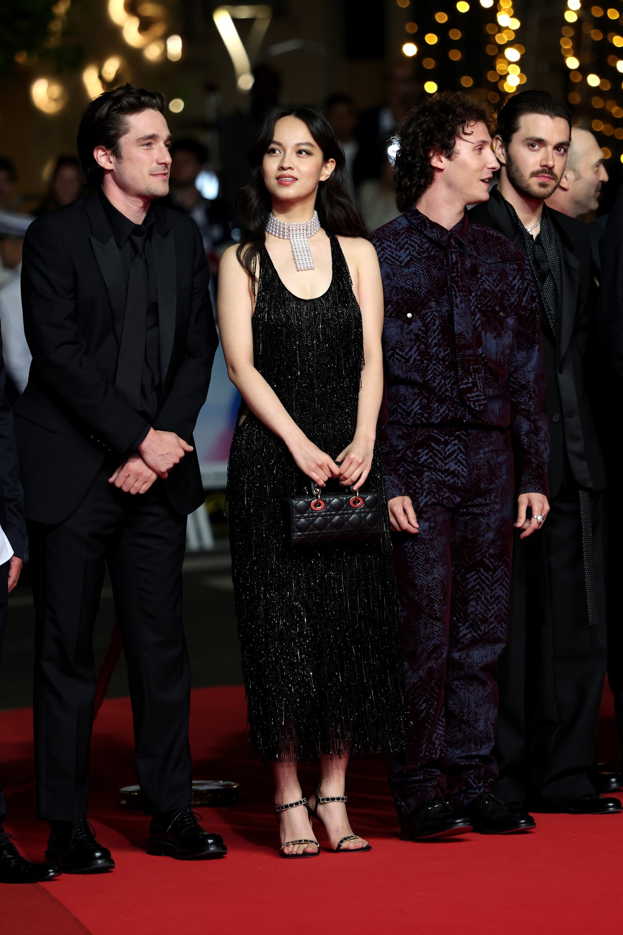Lucie Zhang in Dior at the 78th Cannes Film Festival