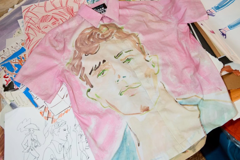 MSGM Taps Luke Edward Hall for SS25 Collection
