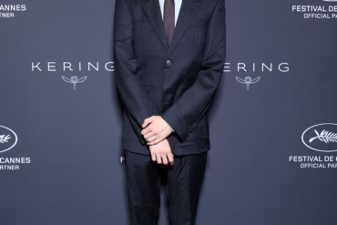 Mark Eydelshteyn in Balenciaga at 2025 Kering Women In Motion Awards & Cannes Film Festival Presidential Dinner