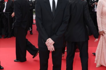 Mark Eydelshteynin Balenciaga at 78th Cannes Film Festival