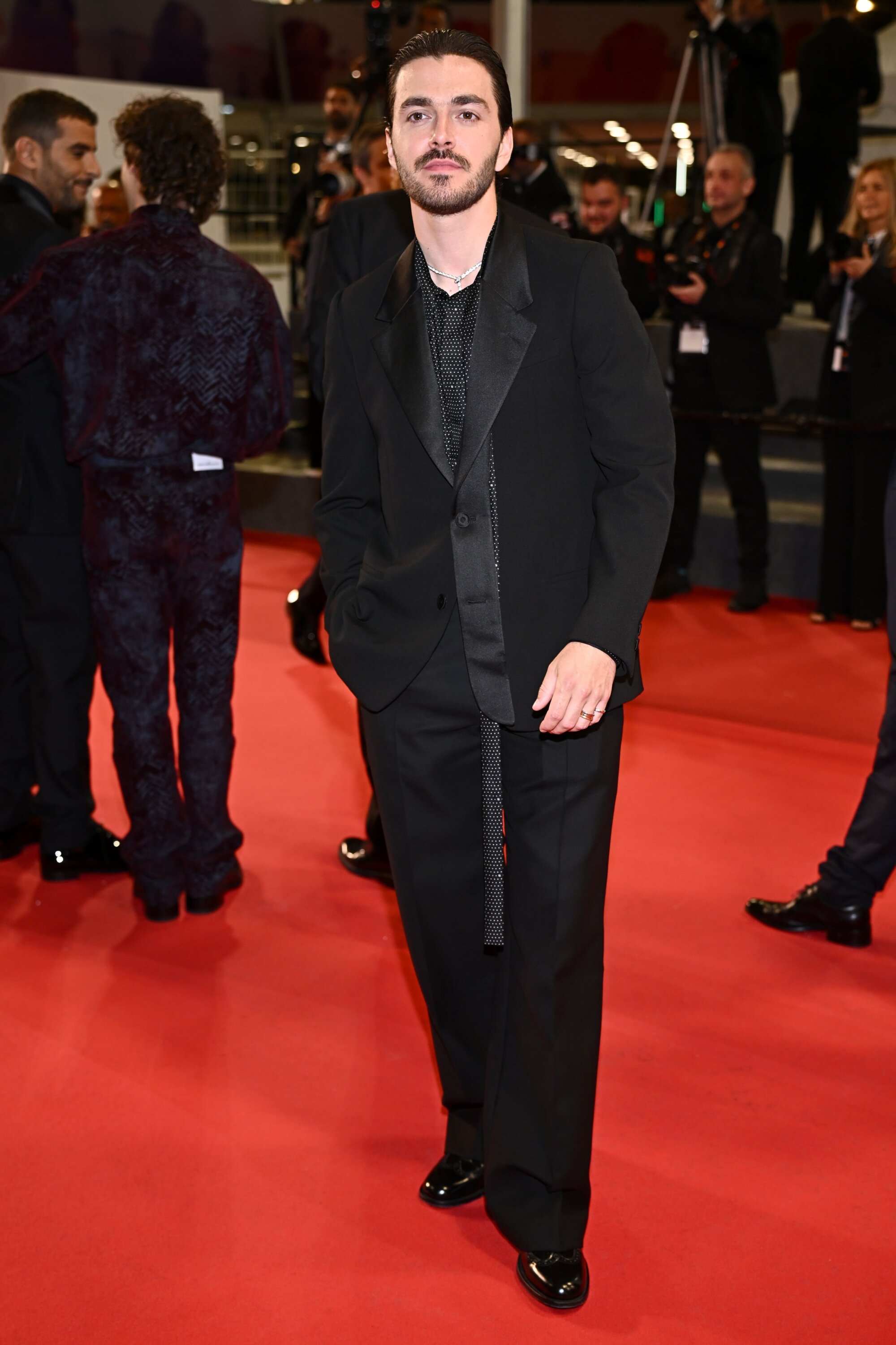Panayotis Pascot in Fendi at the 78th Cannes Film Festival