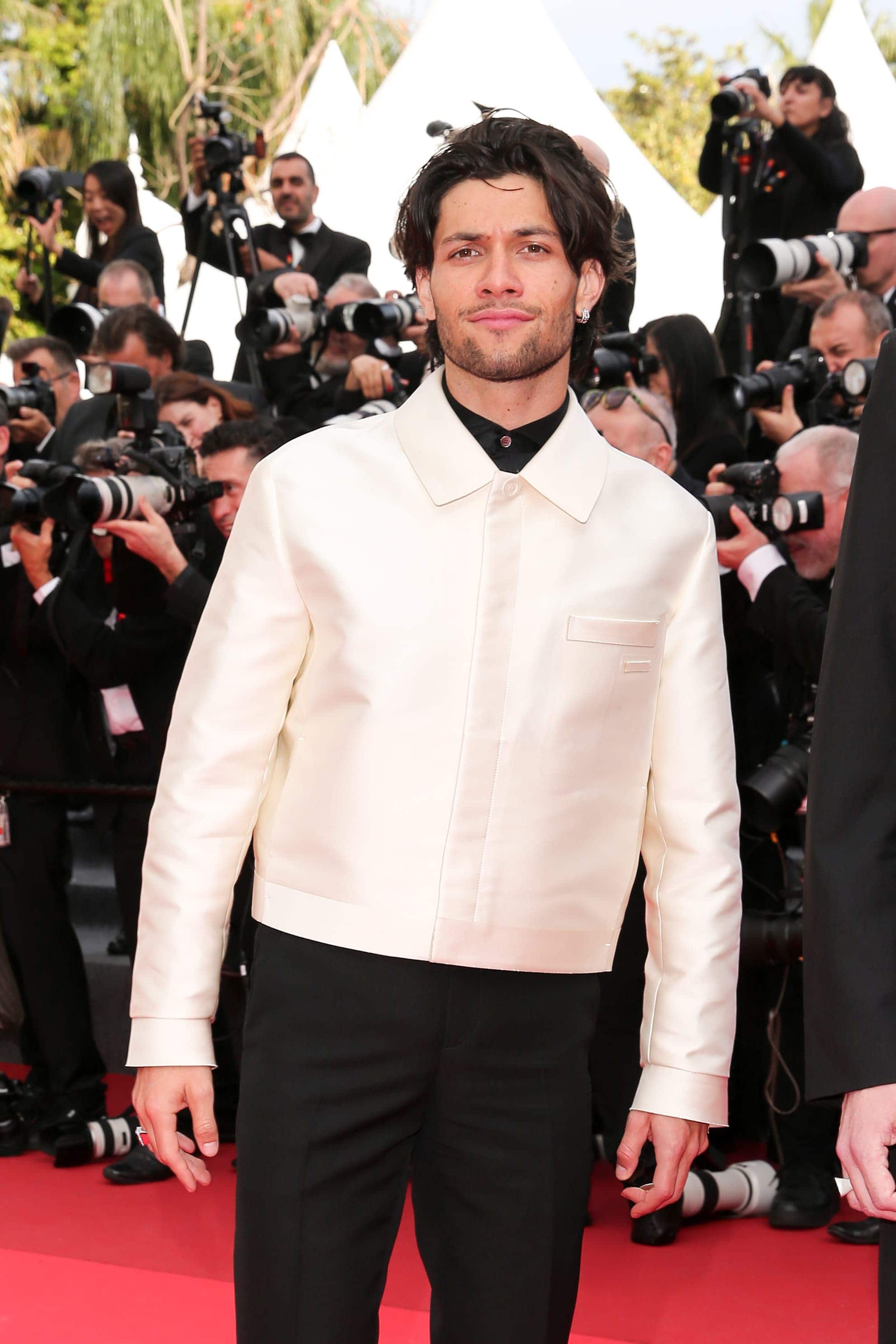 Paolo Luka-Noé in Dior at the 78th Cannes Film Festival