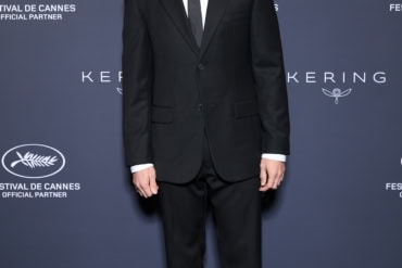 Patrick Schwarzenegger in Balenciaga at 2025 Kering Women In Motion Awards & Cannes Film Festival Presidential Dinner
