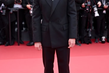 Patrick Schwarzenegger in Balenciaga at 78th Cannes Film Festival