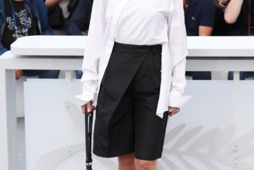 Sidse Babett Knudsen in Dior at the 78th Cannes Film Festival