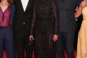 Sidse Babett Knudsen in Dior at the 78th Cannes Film Festival