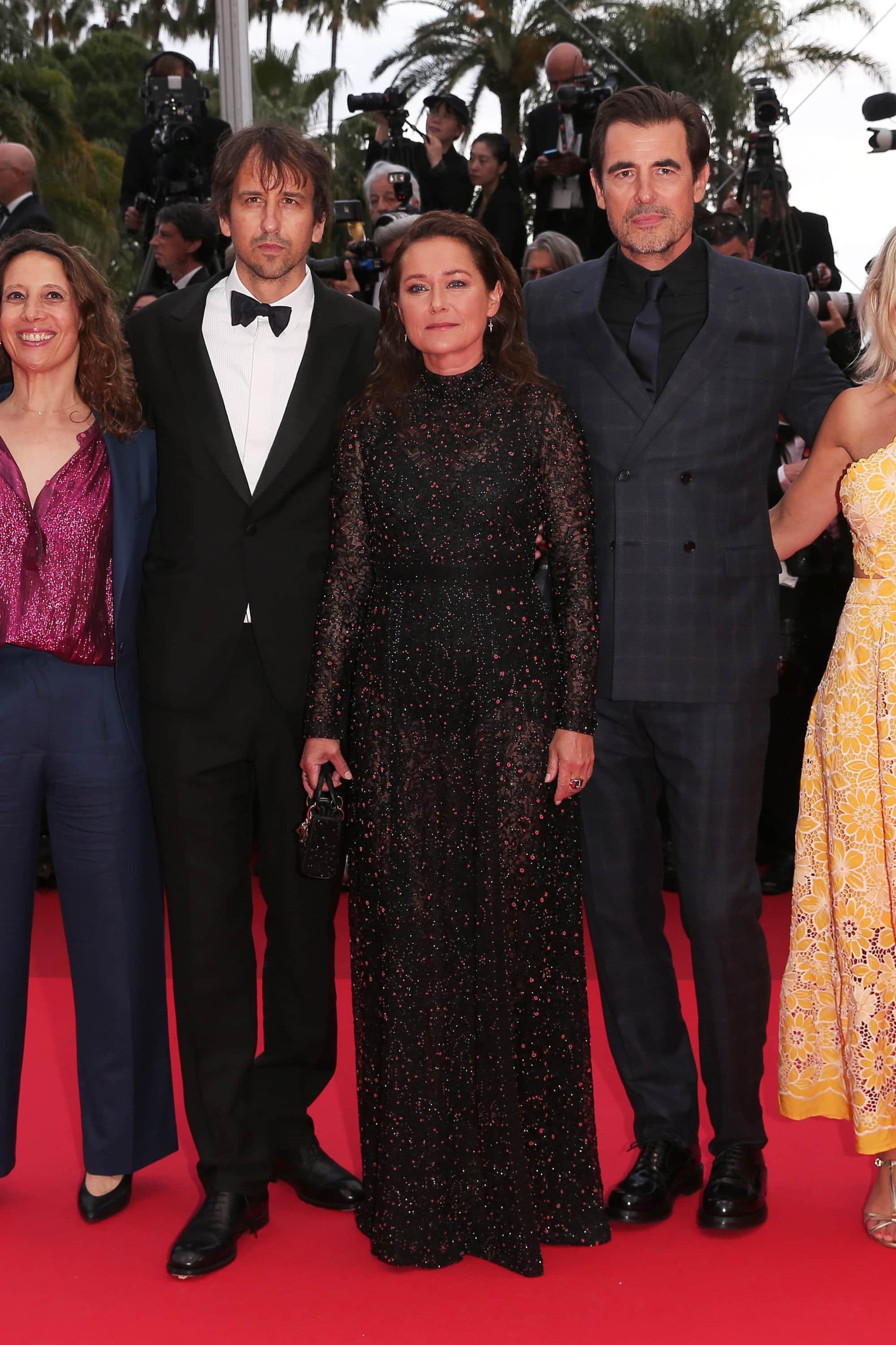 Sidse Babett Knudsen in Dior at the 78th Cannes Film Festival