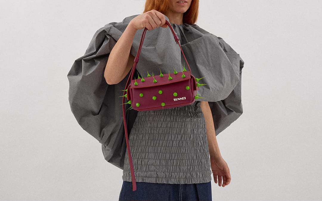 Sunnei Debuts the Small Labauletto Bag in Vegan and Spiked Editions