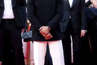 Tarzan Davis in Dior at the 78th Cannes Film Festival
