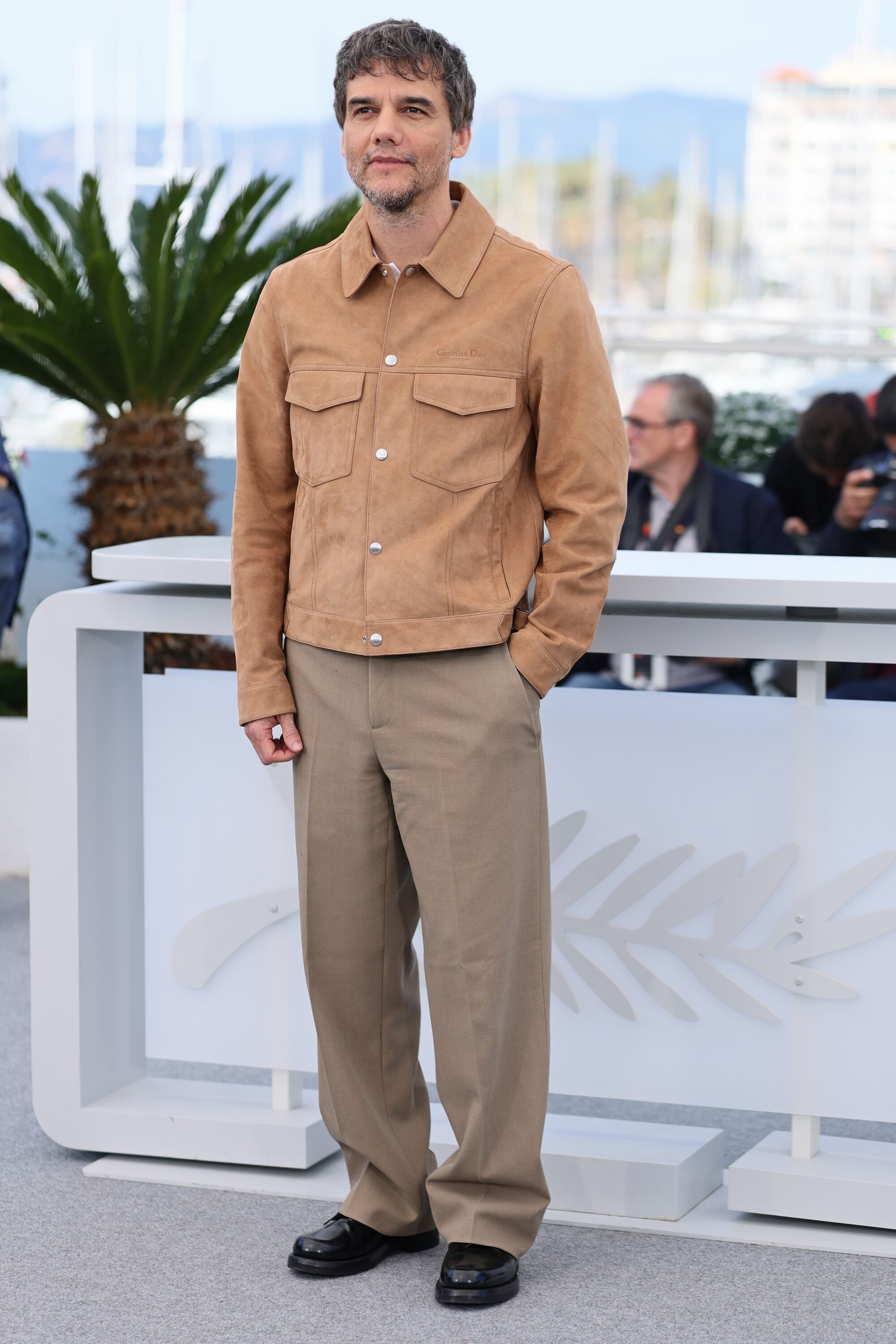 Wagner Moura in Dior at the 78th Cannes Film Festival