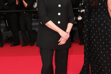 Alice Rohrwacher in Prada at 78th Cannes Film Festival