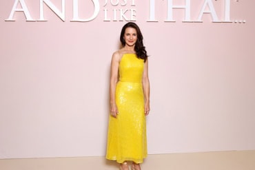 Kristin Davis in Akris at the Season Three Premiere of "And Just Like That"