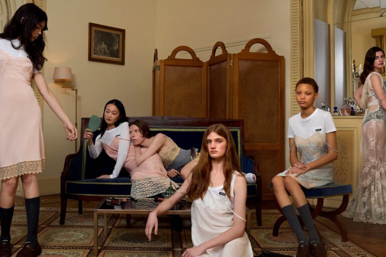 Miu Miu 'Upcycled' 2025 Ad Campaign